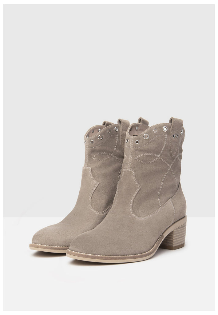 Nero Giardini Stiefelette Leder Grau