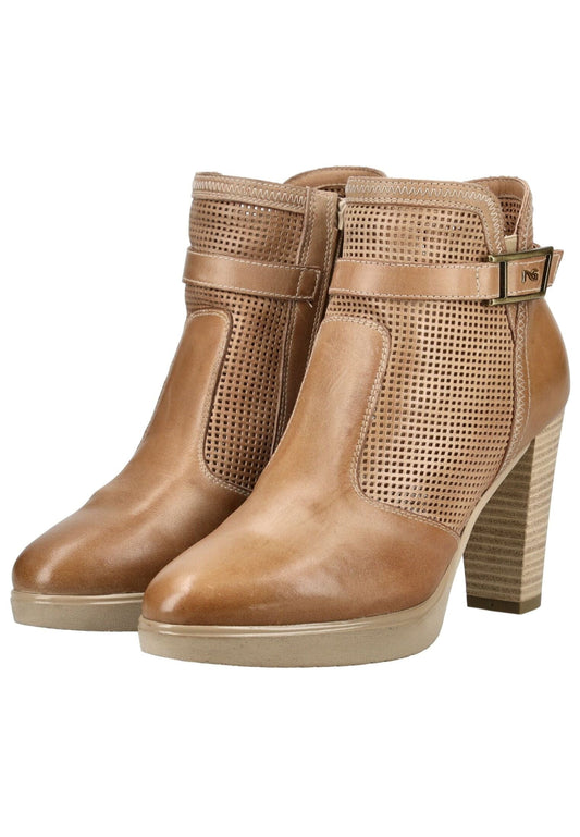 Nero Giardini Stiefelette Leder Hellbraun