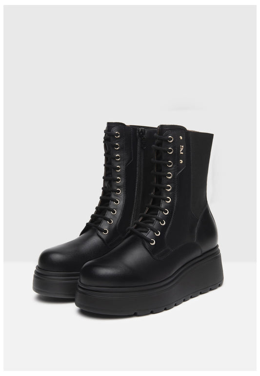 Nero Giardini Stiefelette Leder Schwarz