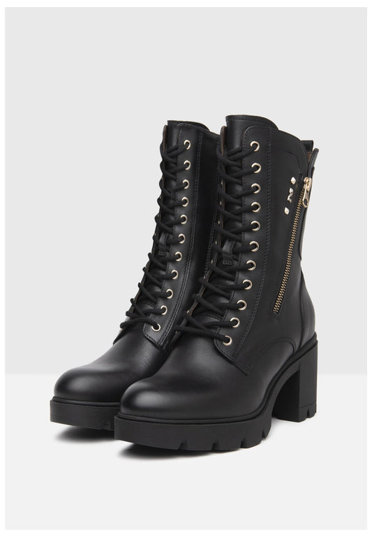 Nero Giardini Stiefelette Leder Schwarz