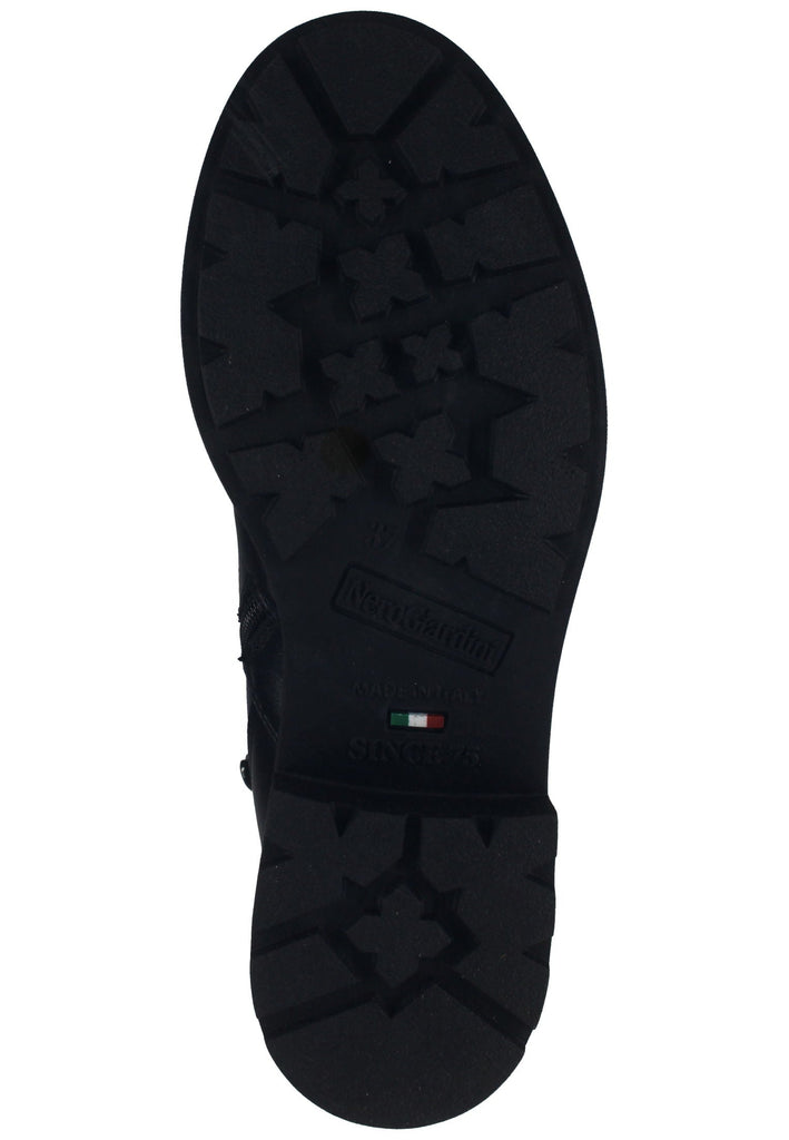 Nero Giardini Stiefelette Leder Schwarz/Gold