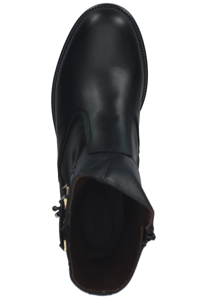 Nero Giardini Stiefelette Leder Schwarz/Gold
