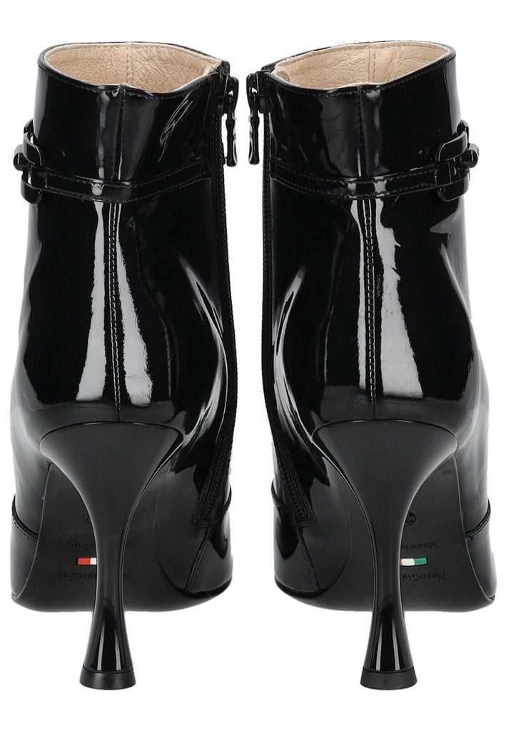 Nero Giardini Stiefelette Leder Schwarz Lack