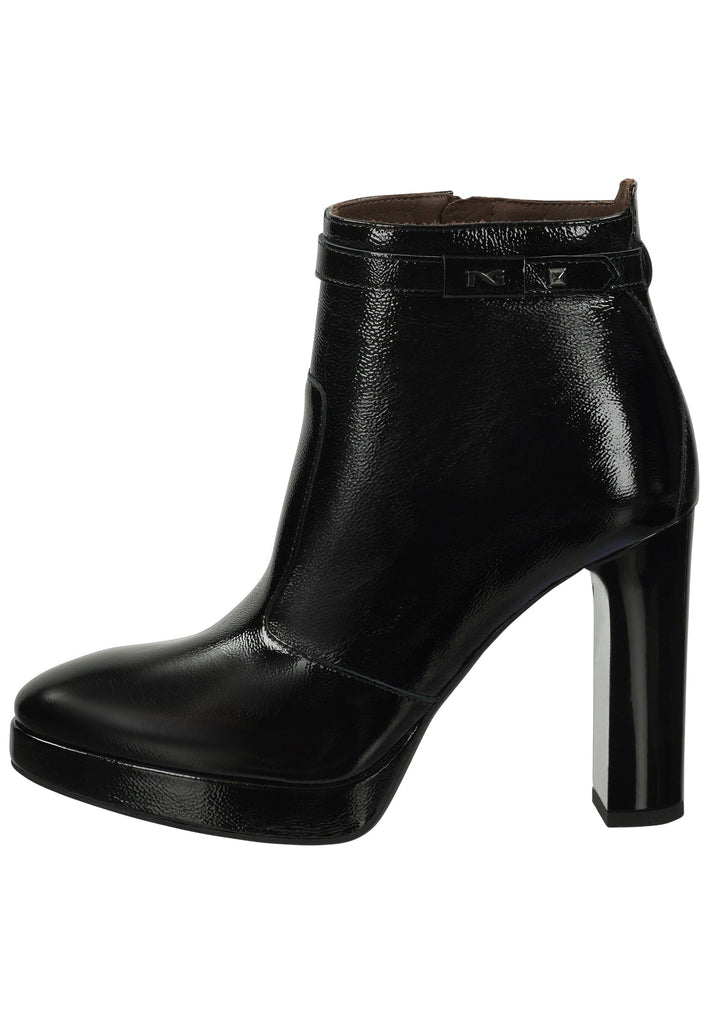 Nero Giardini Stiefelette Leder Schwarz Lack