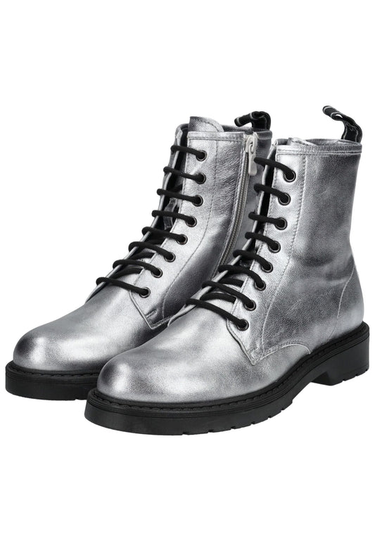 Nero Giardini Stiefelette Leder Silber