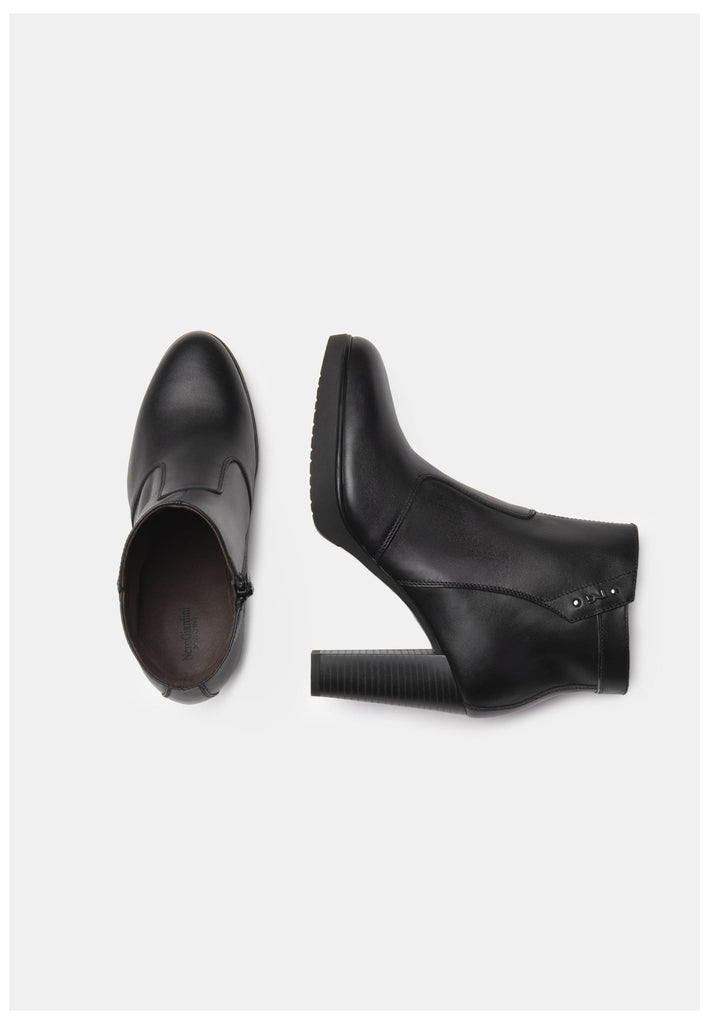 Nero Giardini Stiefelette Leder/Synthetik Schwarz