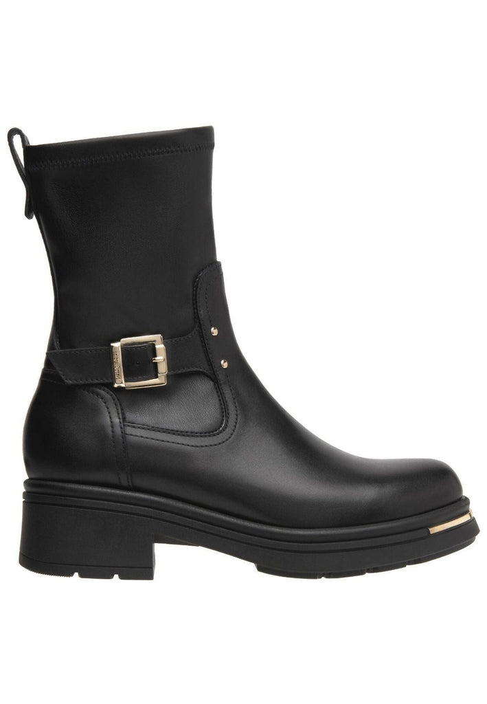 Nero Giardini Stiefelette Leder/Synthetik Schwarz