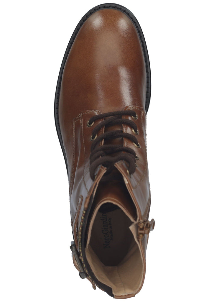Nero Giardini Stiefelette Leder/Textil Braun