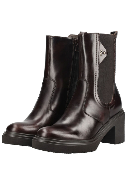 Nero Giardini Stiefelette Leder/Textil Cafe