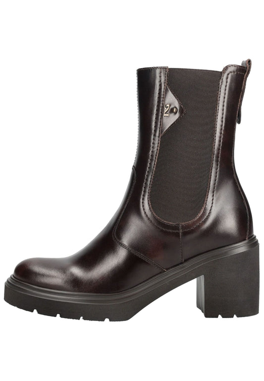 Nero Giardini Stiefelette Leder/Textil Cafe