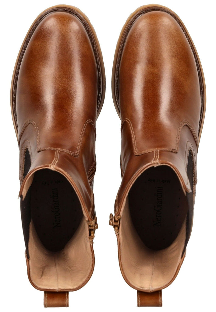 Nero Giardini Stiefelette Leder/Textil Cuoio