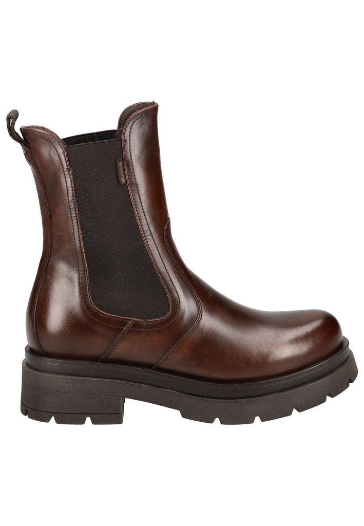 Nero Giardini Stiefelette Leder/Textil Dunkelbraun