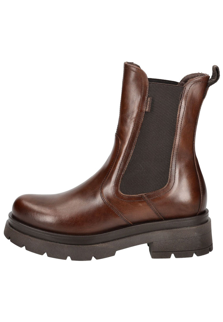 Nero Giardini Stiefelette Leder/Textil Dunkelbraun