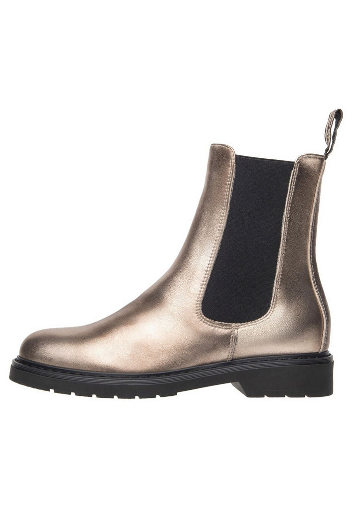 Nero Giardini Stiefelette Leder/Textil Gold