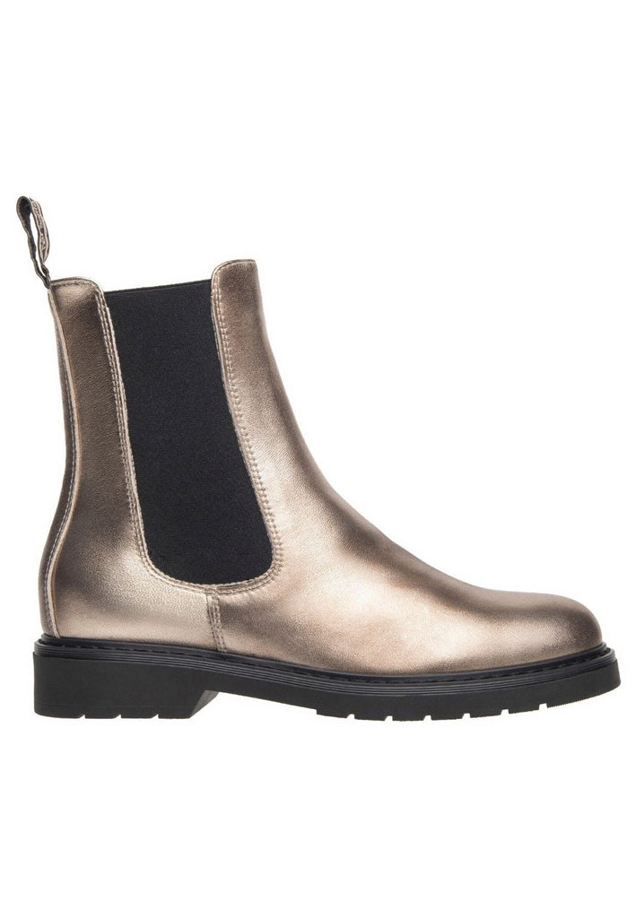 Nero Giardini Stiefelette Leder/Textil Gold