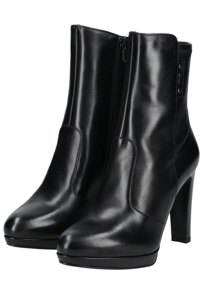 Nero Giardini Stiefelette Leder/Textil Schwarz