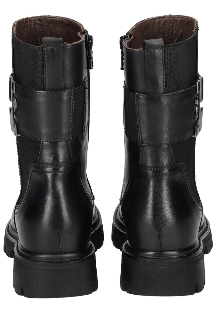 Nero Giardini Stiefelette Leder/Textil Schwarz