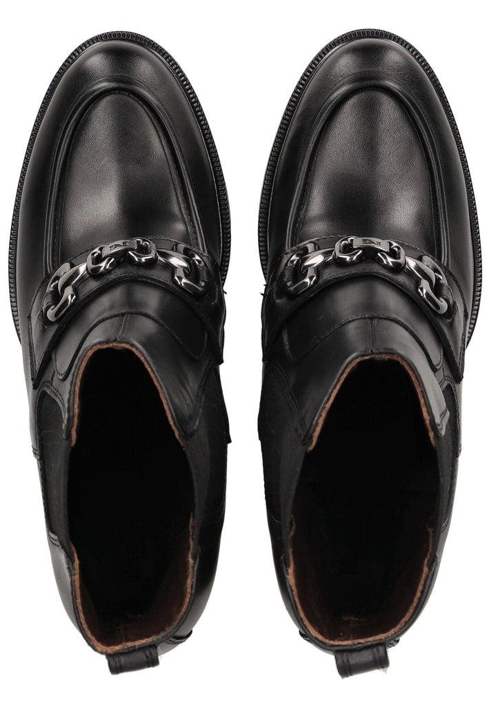 Nero Giardini Stiefelette Leder/Textil Schwarz