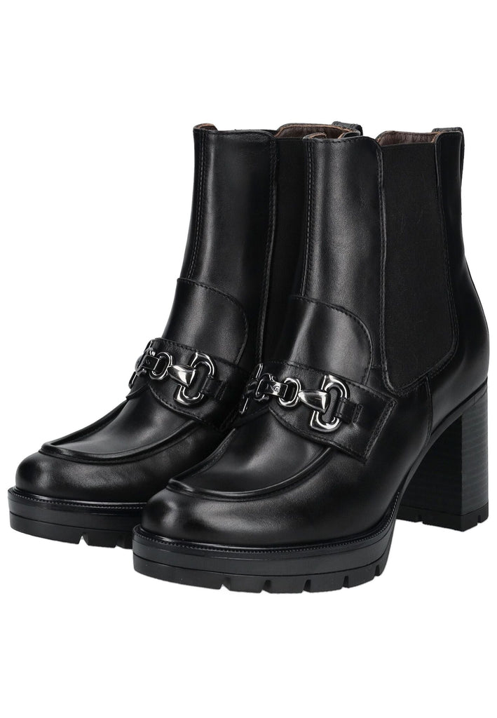 Nero Giardini Stiefelette Leder/Textil Schwarz