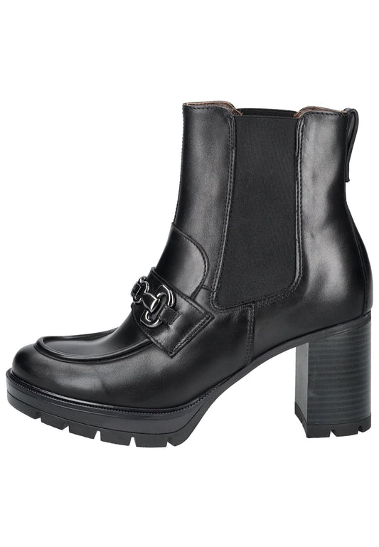 Nero Giardini Stiefelette Leder/Textil Schwarz
