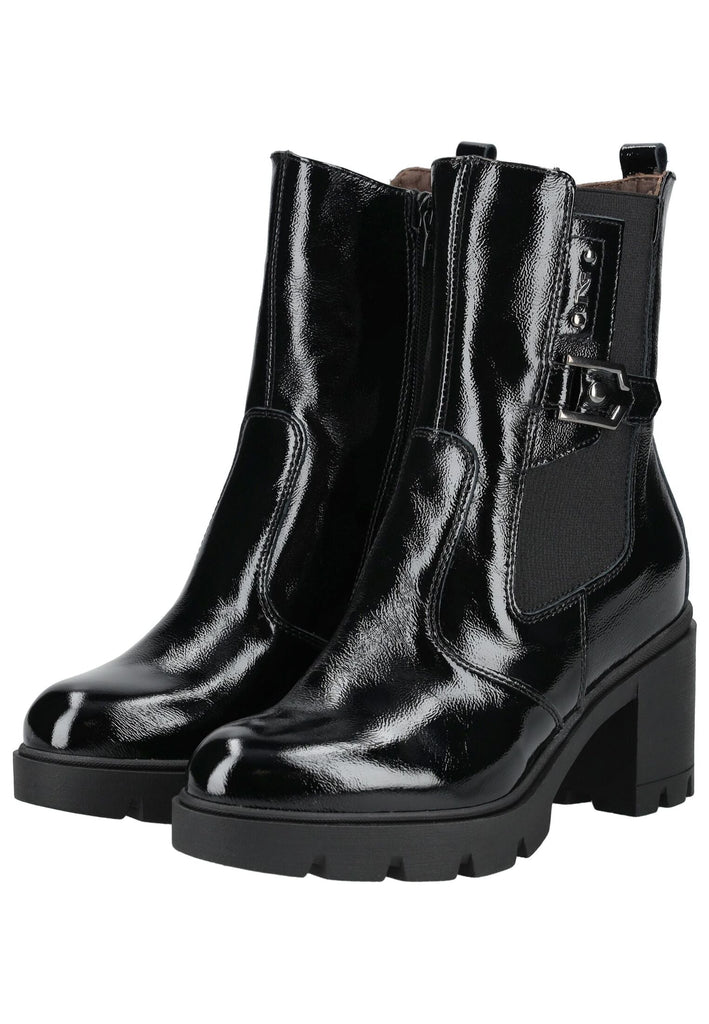 Nero Giardini Stiefelette Leder/Textil Schwarz