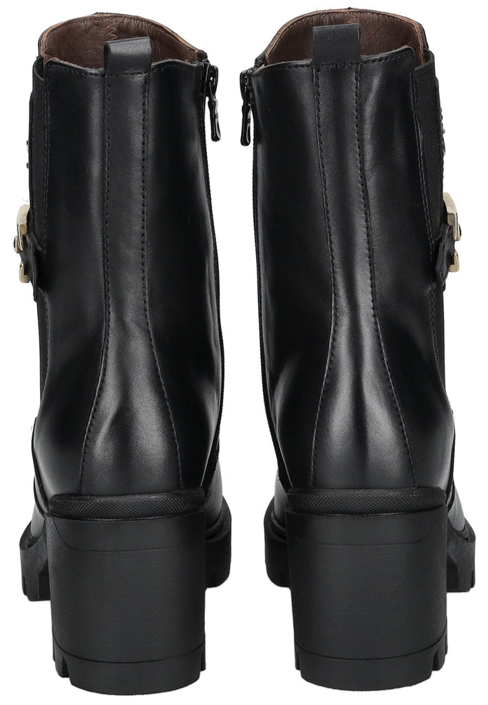 Nero Giardini Stiefelette Leder/Textil Schwarz