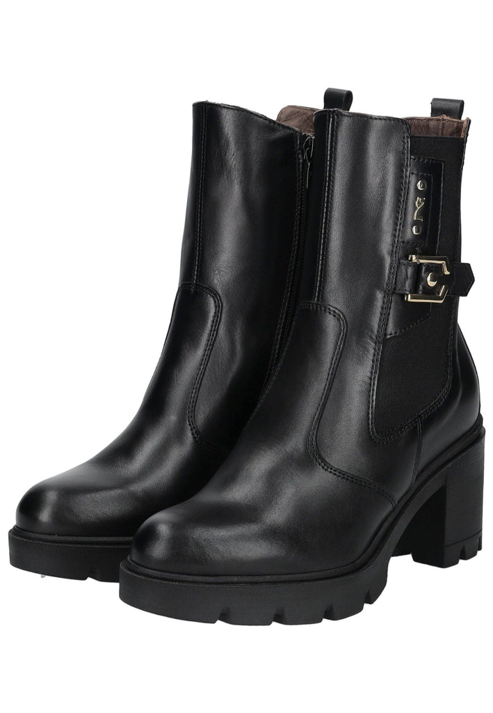 Nero Giardini Stiefelette Leder/Textil Schwarz