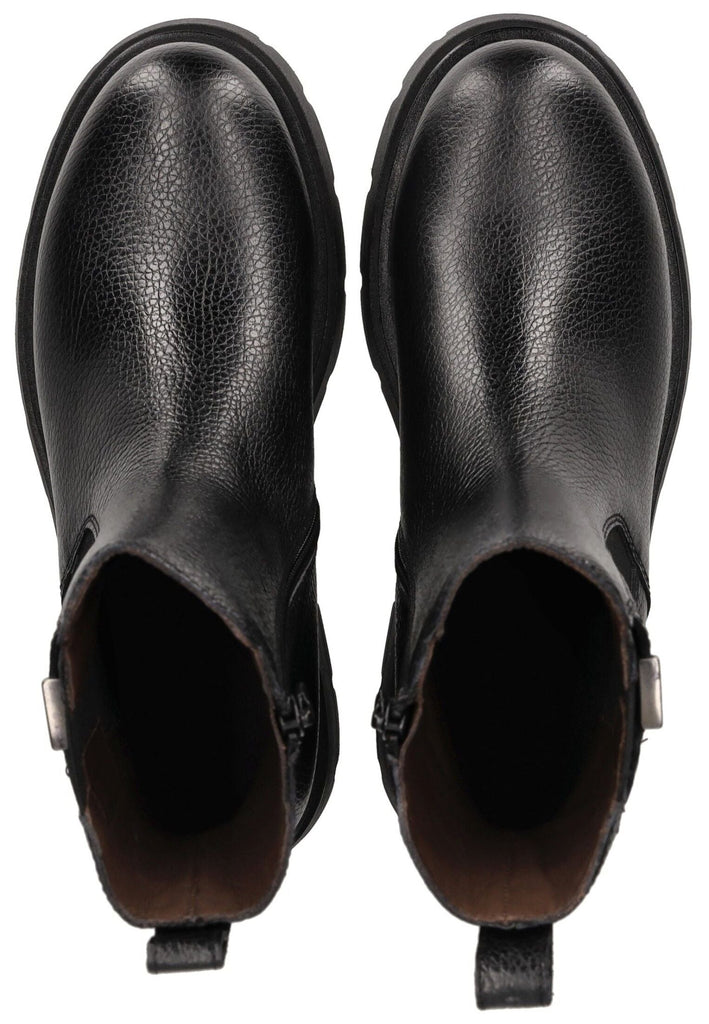 Nero Giardini Stiefelette Leder/Textil Schwarz