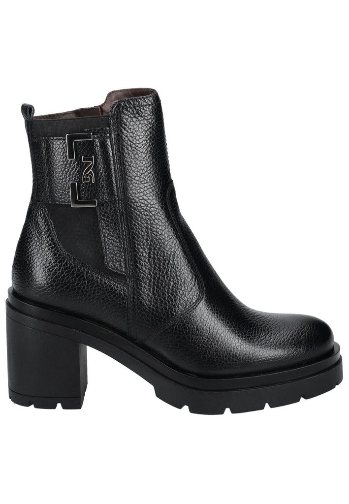 Nero Giardini Stiefelette Leder/Textil Schwarz