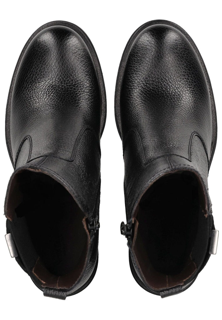 Nero Giardini Stiefelette Leder/Textil Schwarz