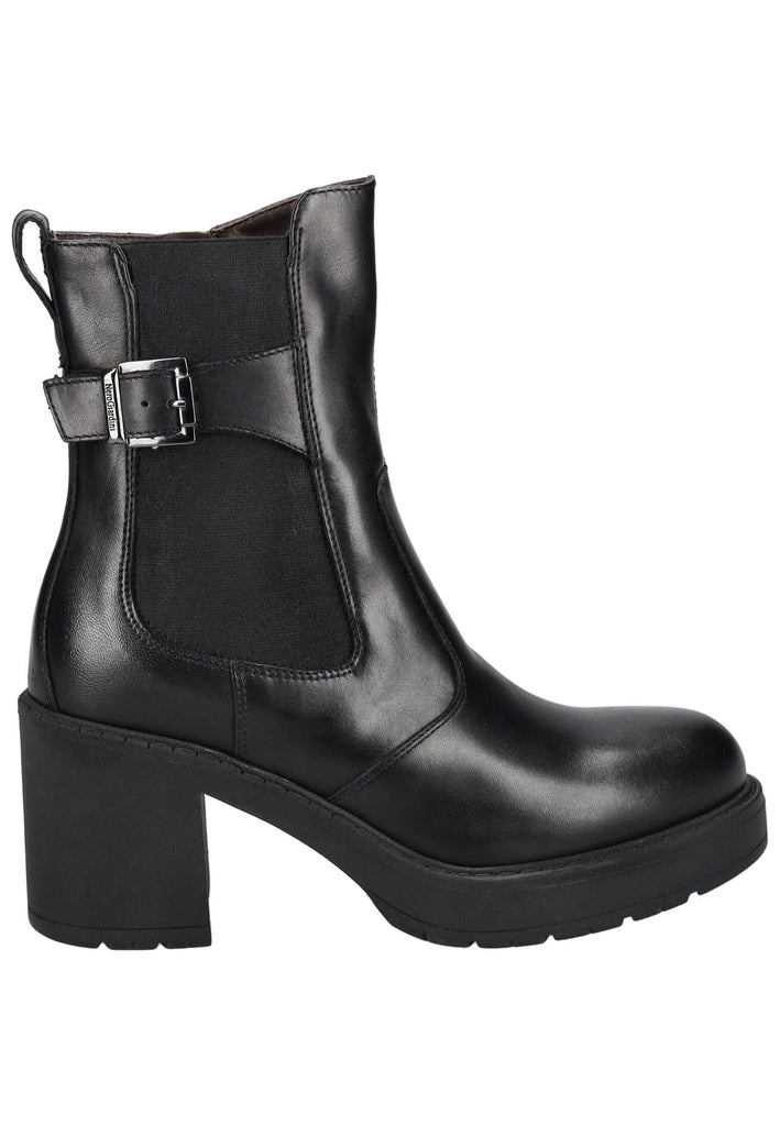 Nero Giardini Stiefelette Leder/Textil Schwarz