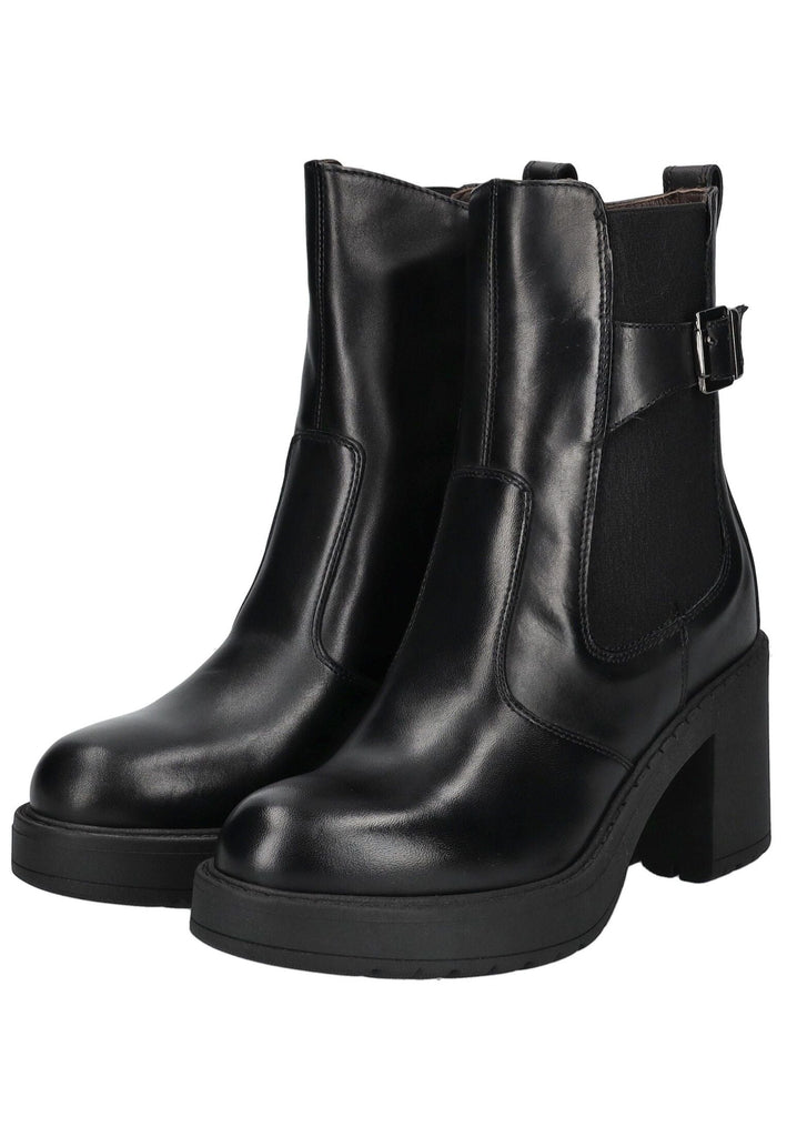 Nero Giardini Stiefelette Leder/Textil Schwarz