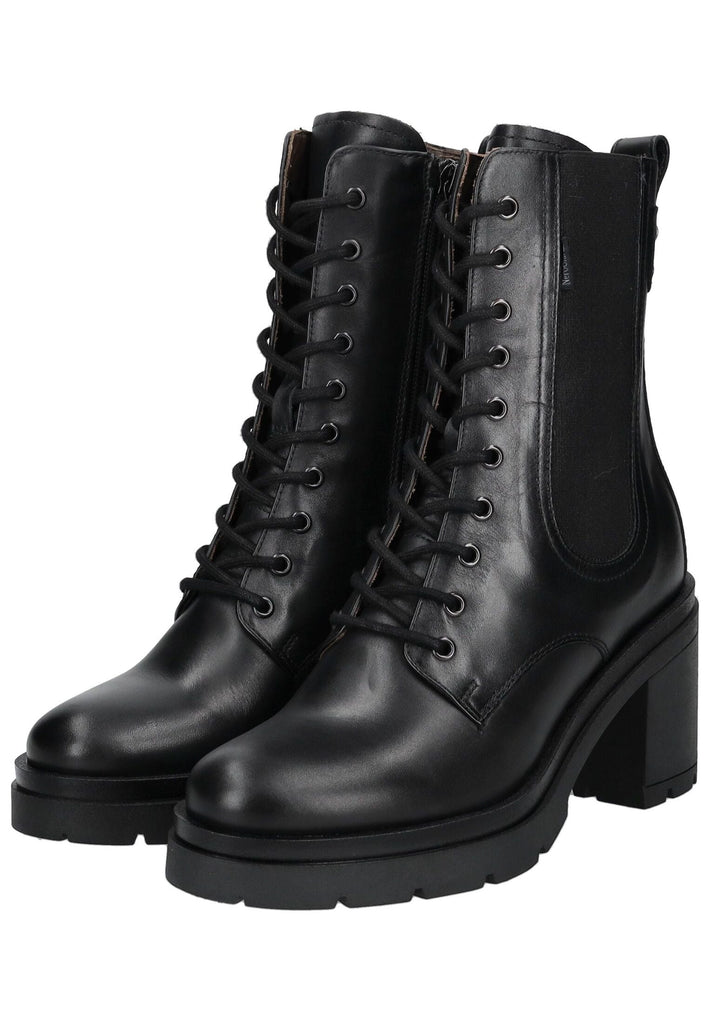 Nero Giardini Stiefelette Leder/Textil Schwarz