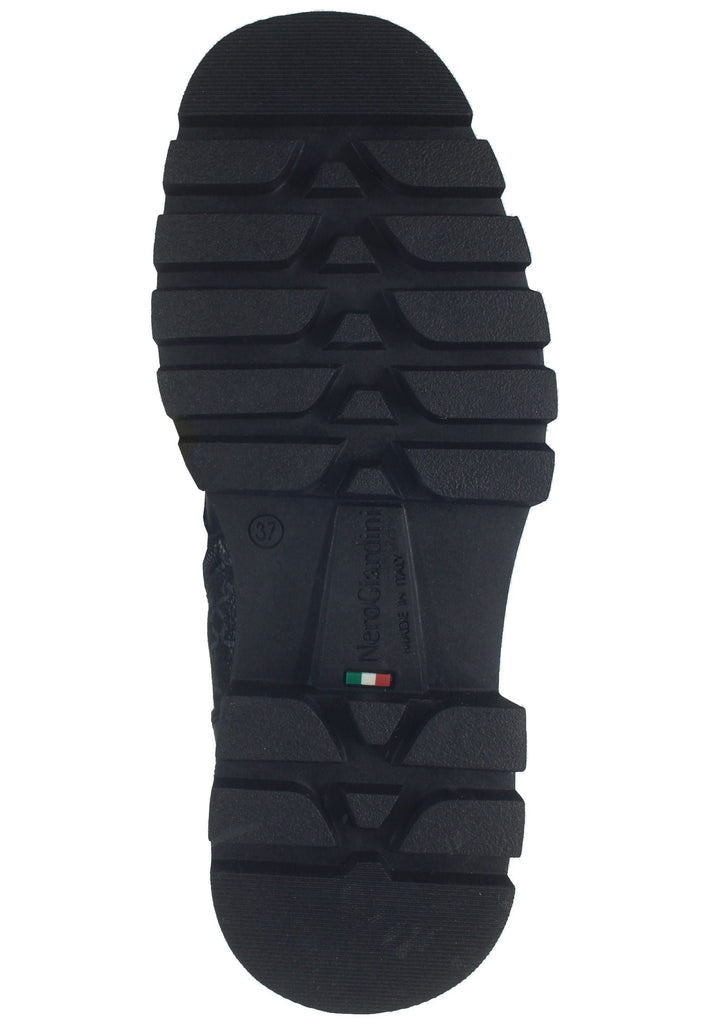 Nero Giardini Stiefelette Leder/Textil Schwarz