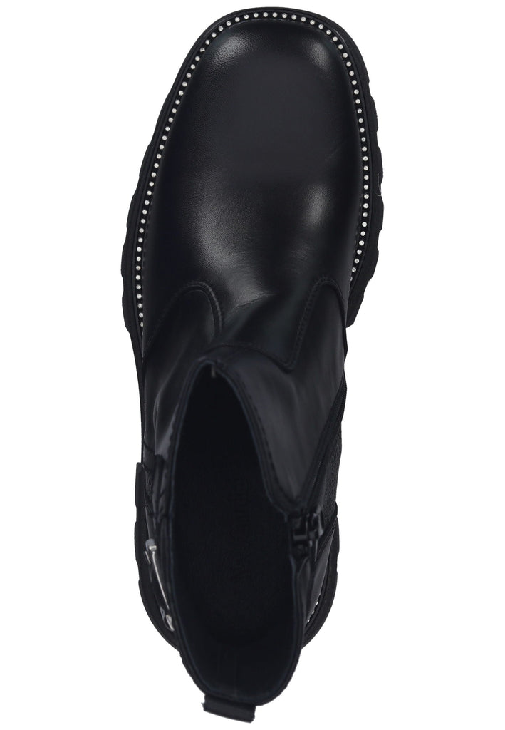 Nero Giardini Stiefelette Leder/Textil Schwarz