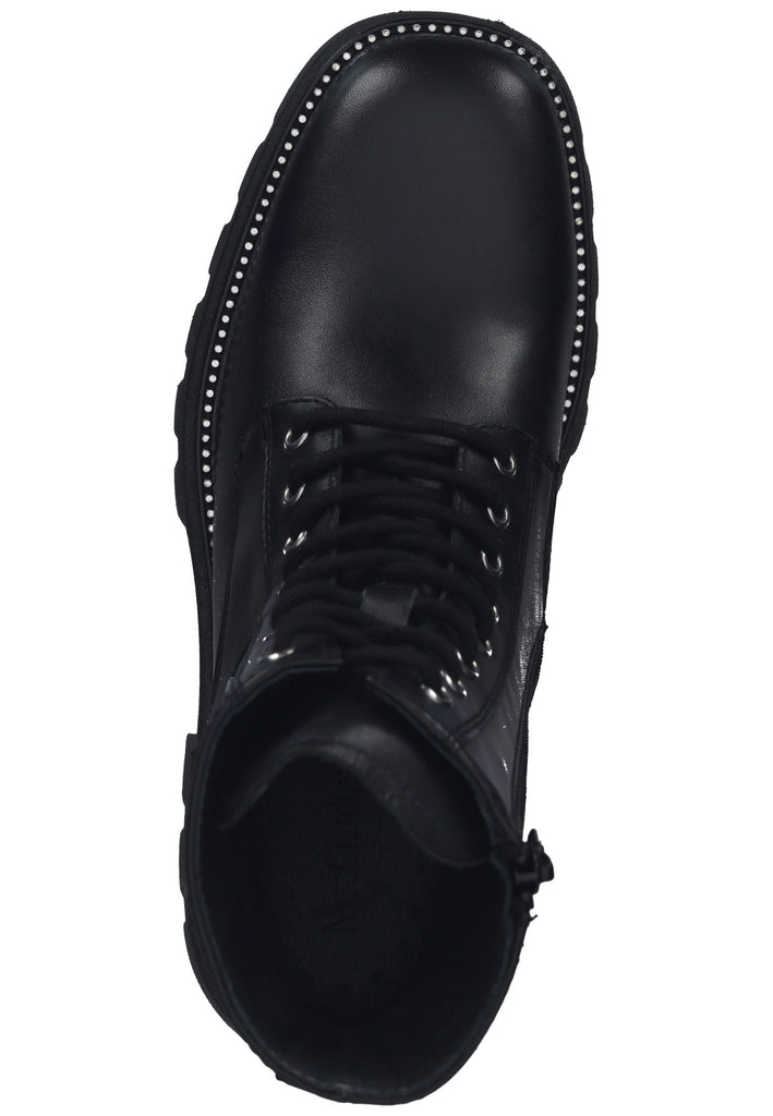 Nero Giardini Stiefelette Leder/Textil Schwarz