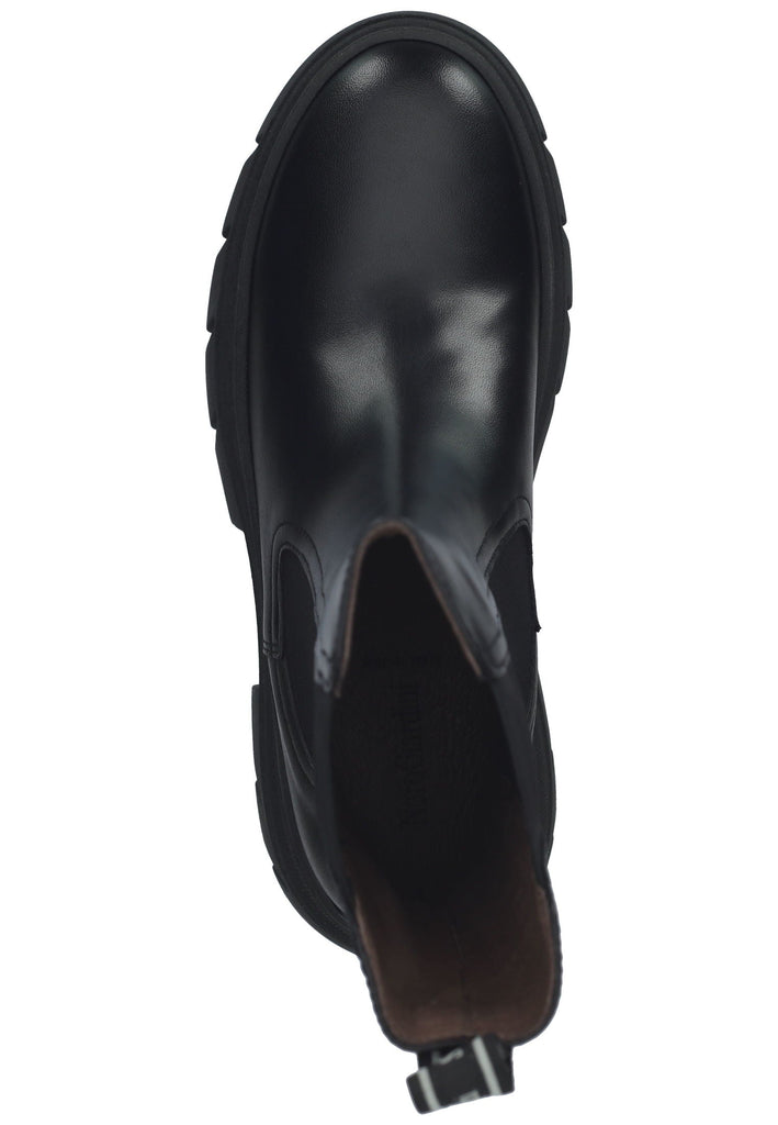 Nero Giardini Stiefelette Leder/Textil Schwarz