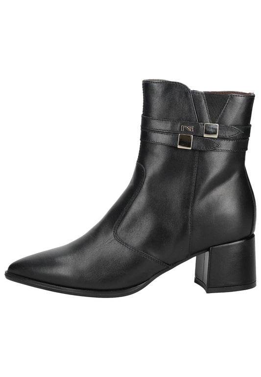 Nero Giardini Stiefelette Leder/Textil Schwarz