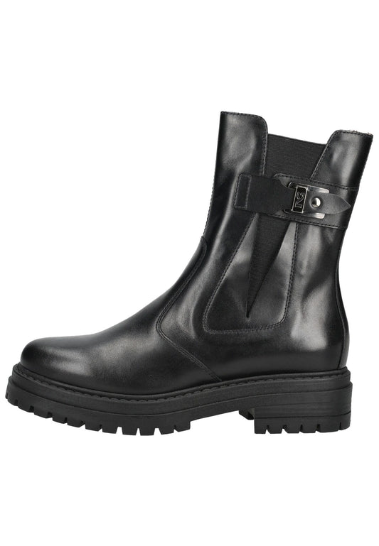 Nero Giardini Stiefelette Leder/Textil Schwarz