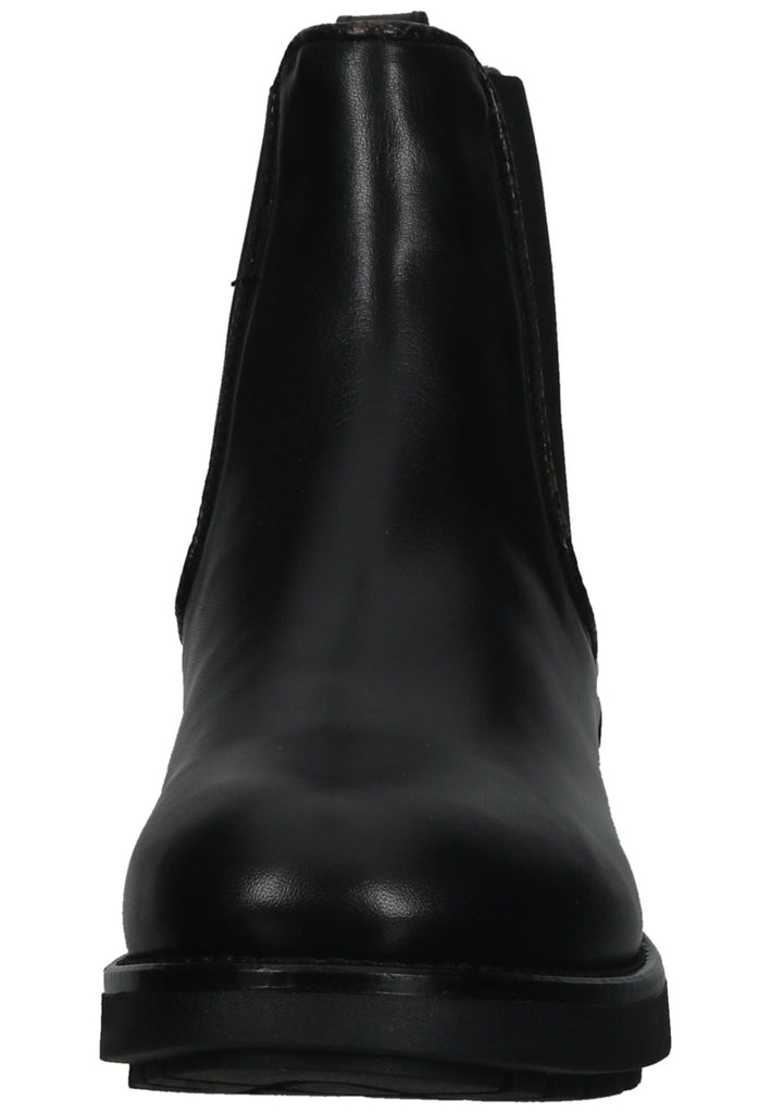 Nero Giardini Stiefelette Leder/Textil Schwarz Kombi