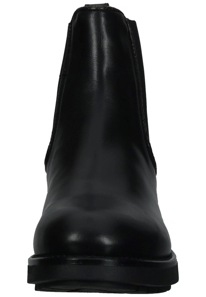 Nero Giardini Stiefelette Leder/Textil Schwarz Kombi