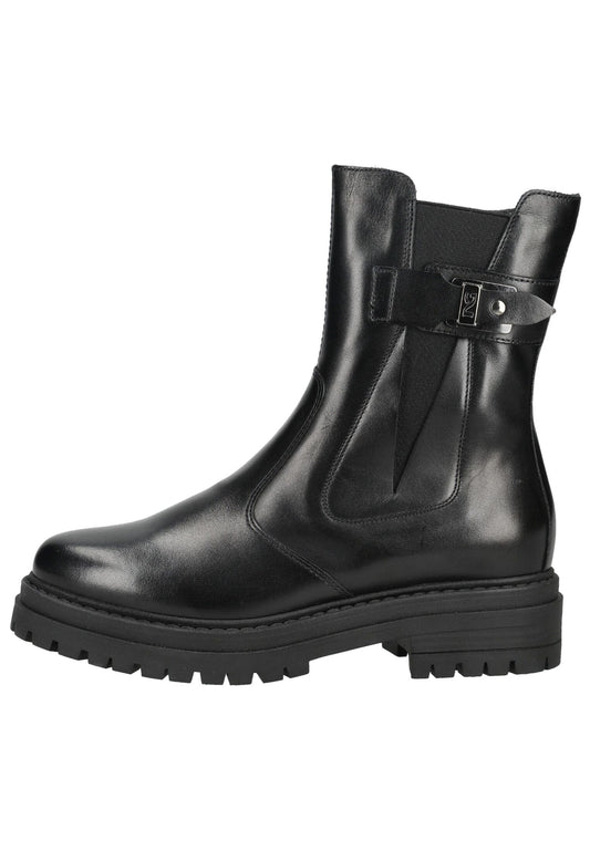 Nero Giardini Stiefelette Leder/Textil Schwarz Warmfutter