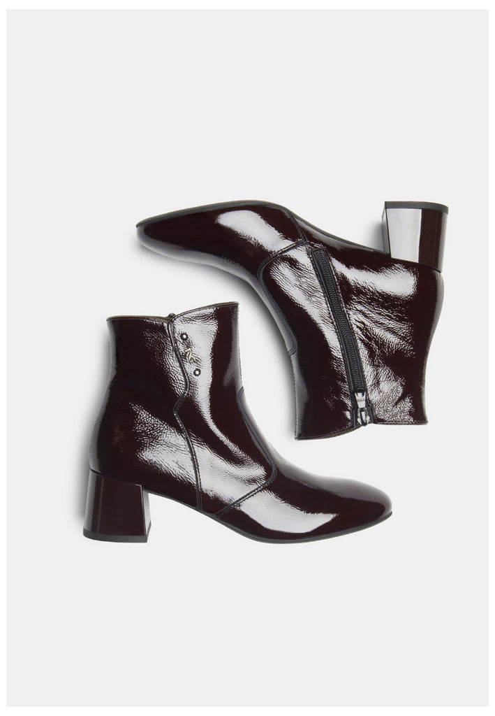 Nero Giardini Stiefelette Leder Weinrot