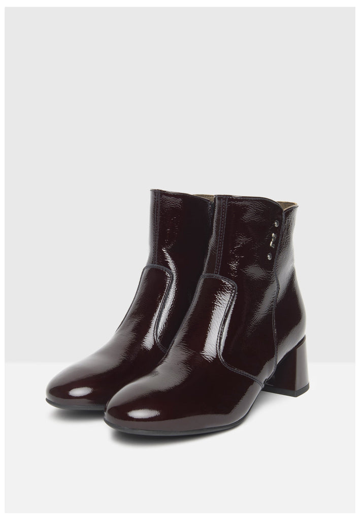 Nero Giardini Stiefelette Leder Weinrot