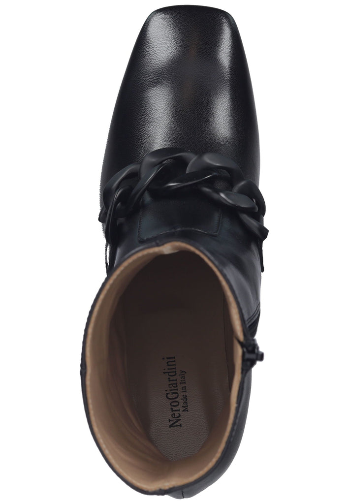 Nero Giardini Stiefelette Nappaleder Schwarz