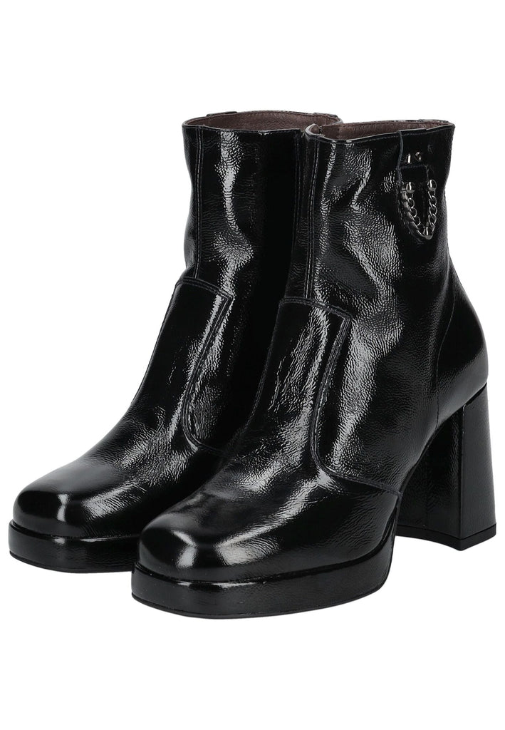 Nero Giardini Stiefelette Nappaleder Schwarz Lack