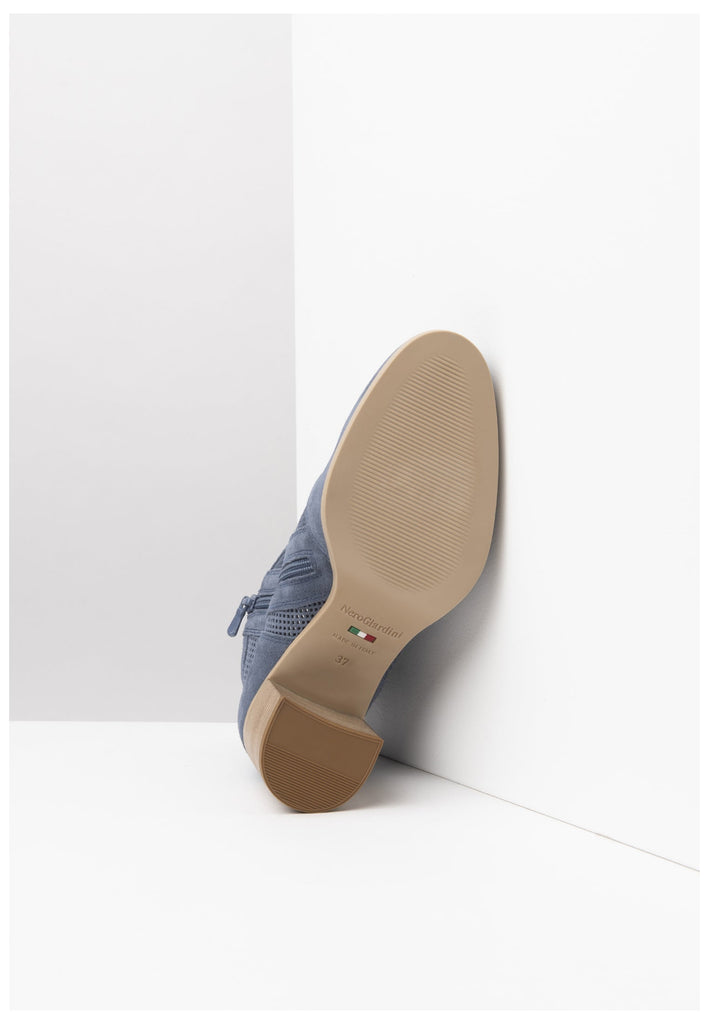 Nero Giardini Stiefelette Veloursleder Avio