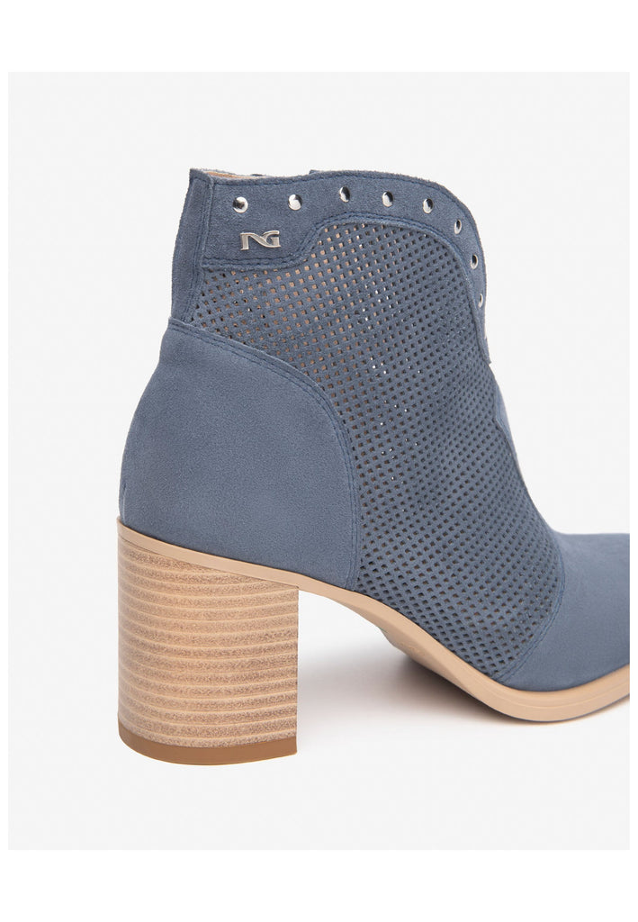 Nero Giardini Stiefelette Veloursleder Avio