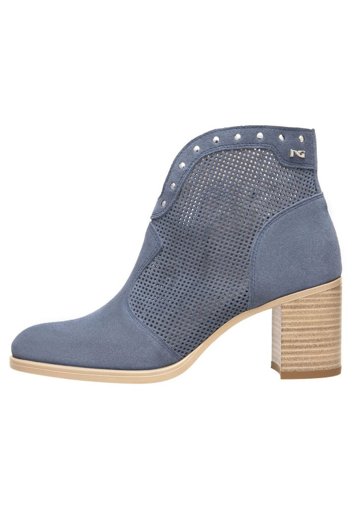 Nero Giardini Stiefelette Veloursleder Avio