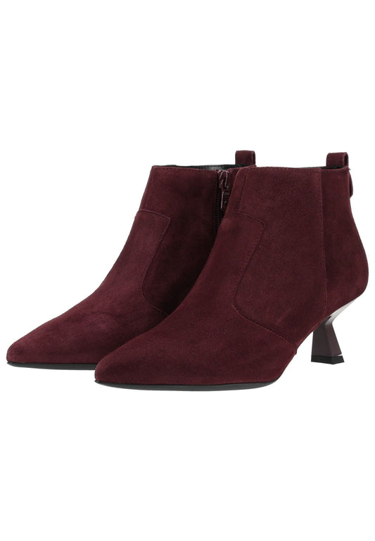 Nero Giardini Stiefelette Veloursleder Bordeaux
